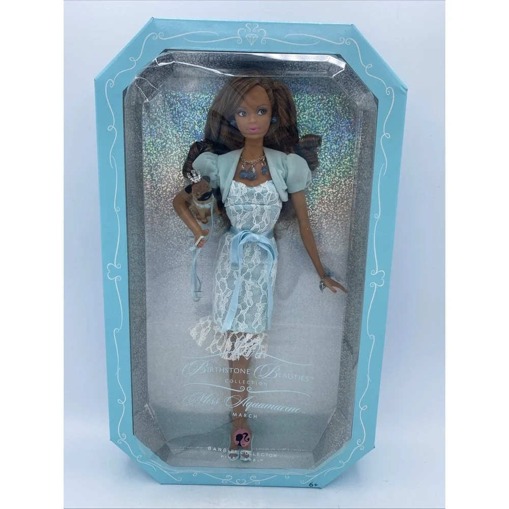 Barbie Birthstone Beauties Miss‎ Aquamarine Doll March L7574